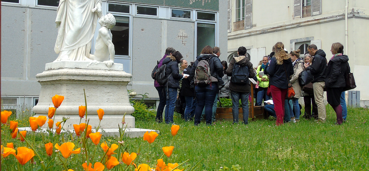 Visite du Jardin Dominique Villars © Marie Arthuis