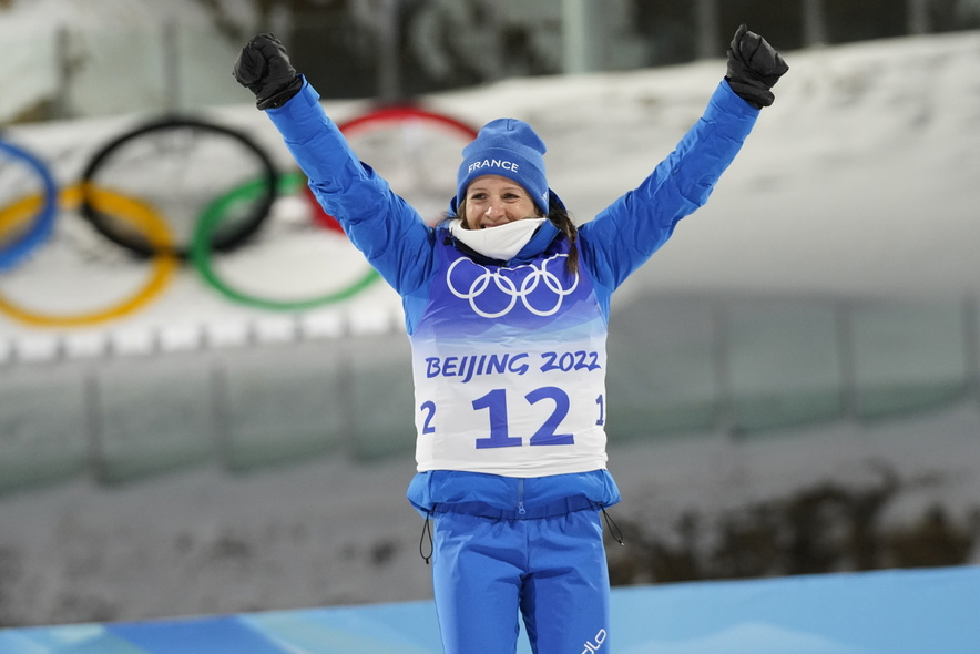 Anaïs Chevalier-Bouchet décroche deux médailles d’argent sur le 15 km et le relais mixte de biathlon © Michel Cottin - Agence Zoom