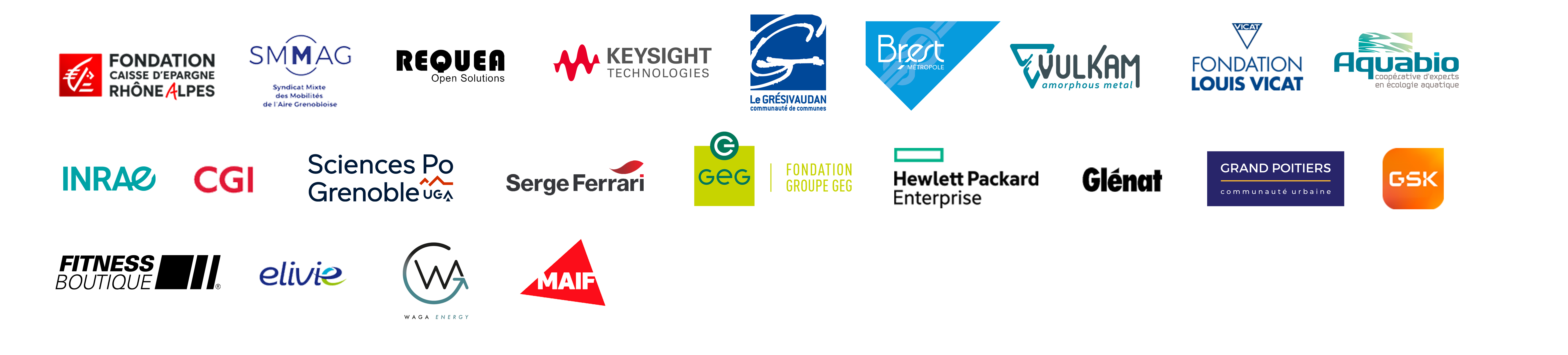 Logos bienfaiteurs 2025