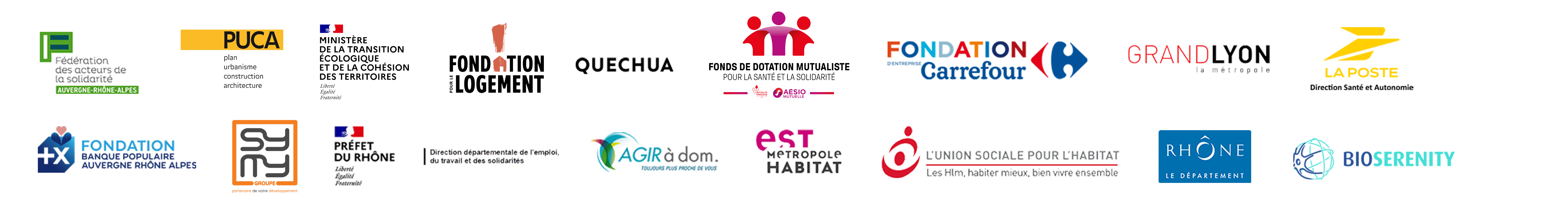 Logos donateurs