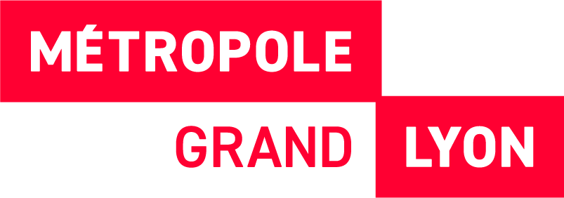 logo rouge et noir avec écriture