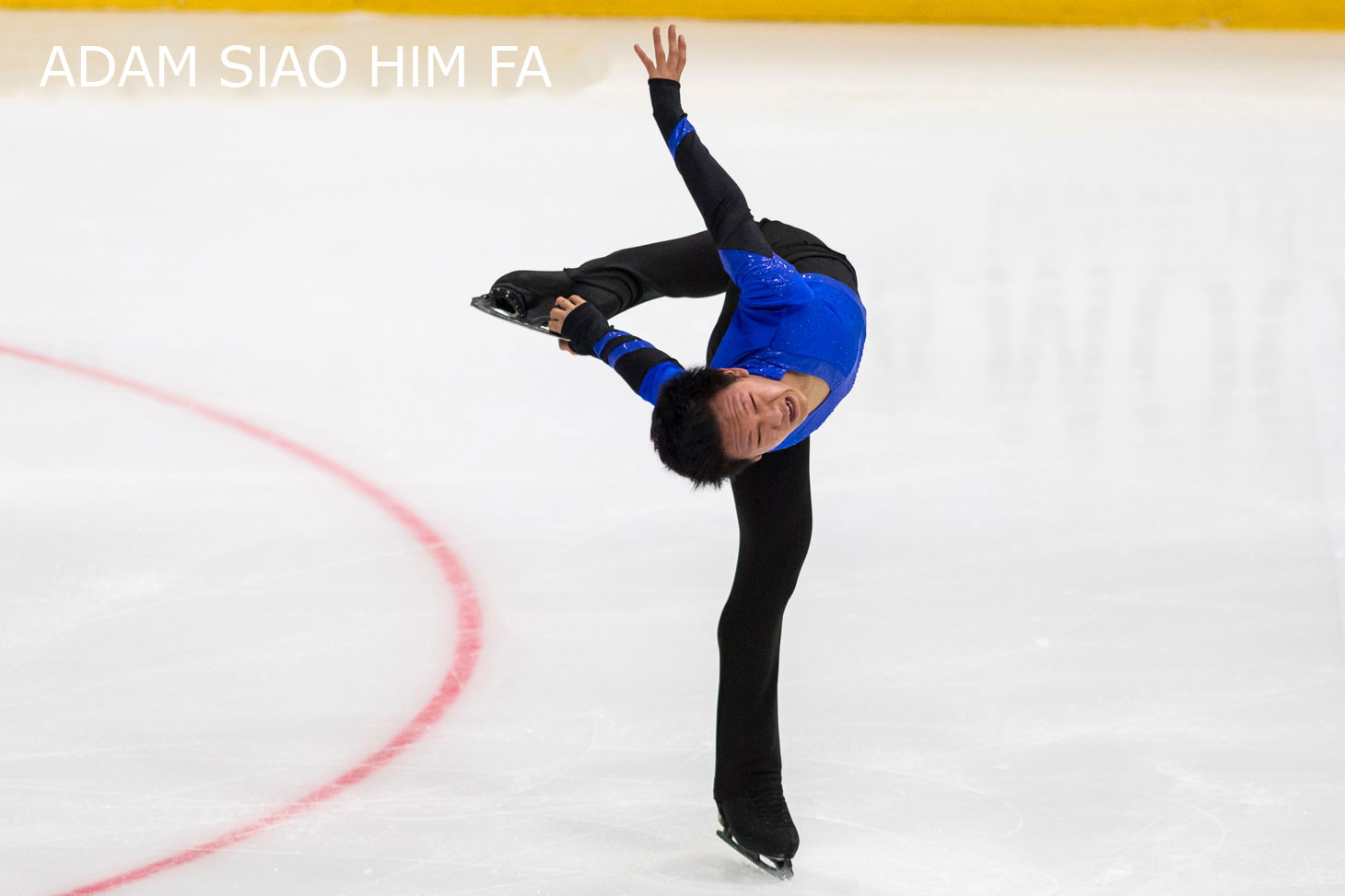 Adam Siao Him Fa, étudiant à l’UGA. Equipe de France de patinage artistique © Shutterstock