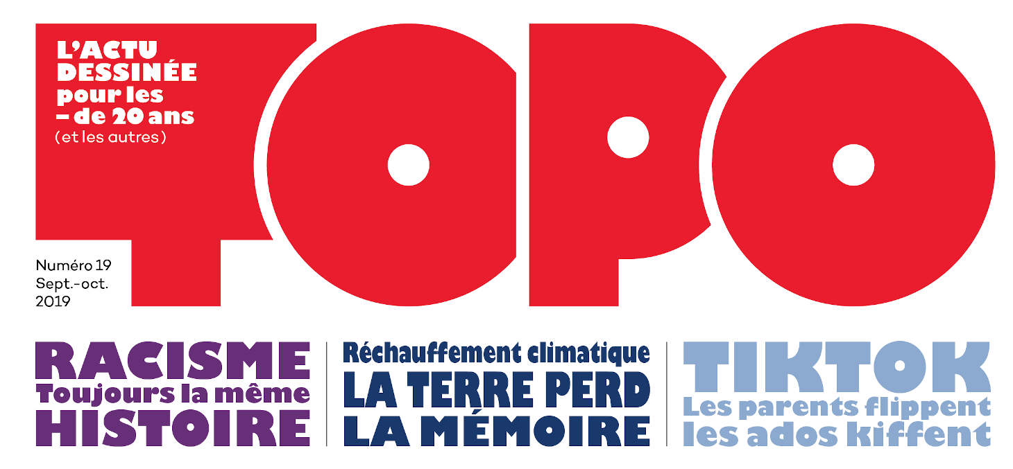 Couverture Topo#19 - © Revue TOPO - Mélanie Allag