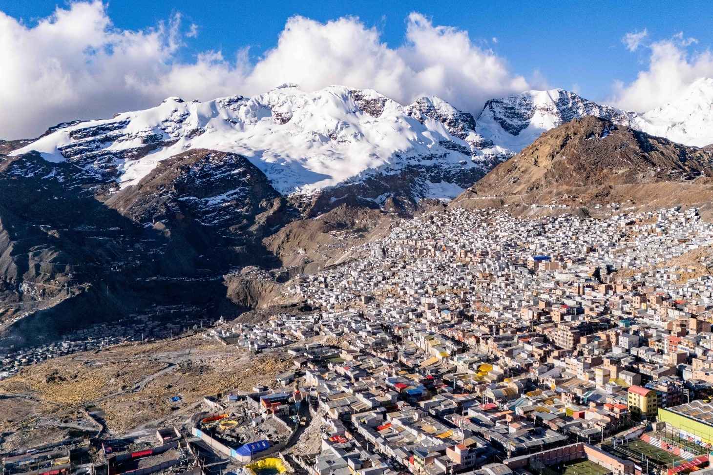 La Rinconada au Pérou à 5300 m d'altitude