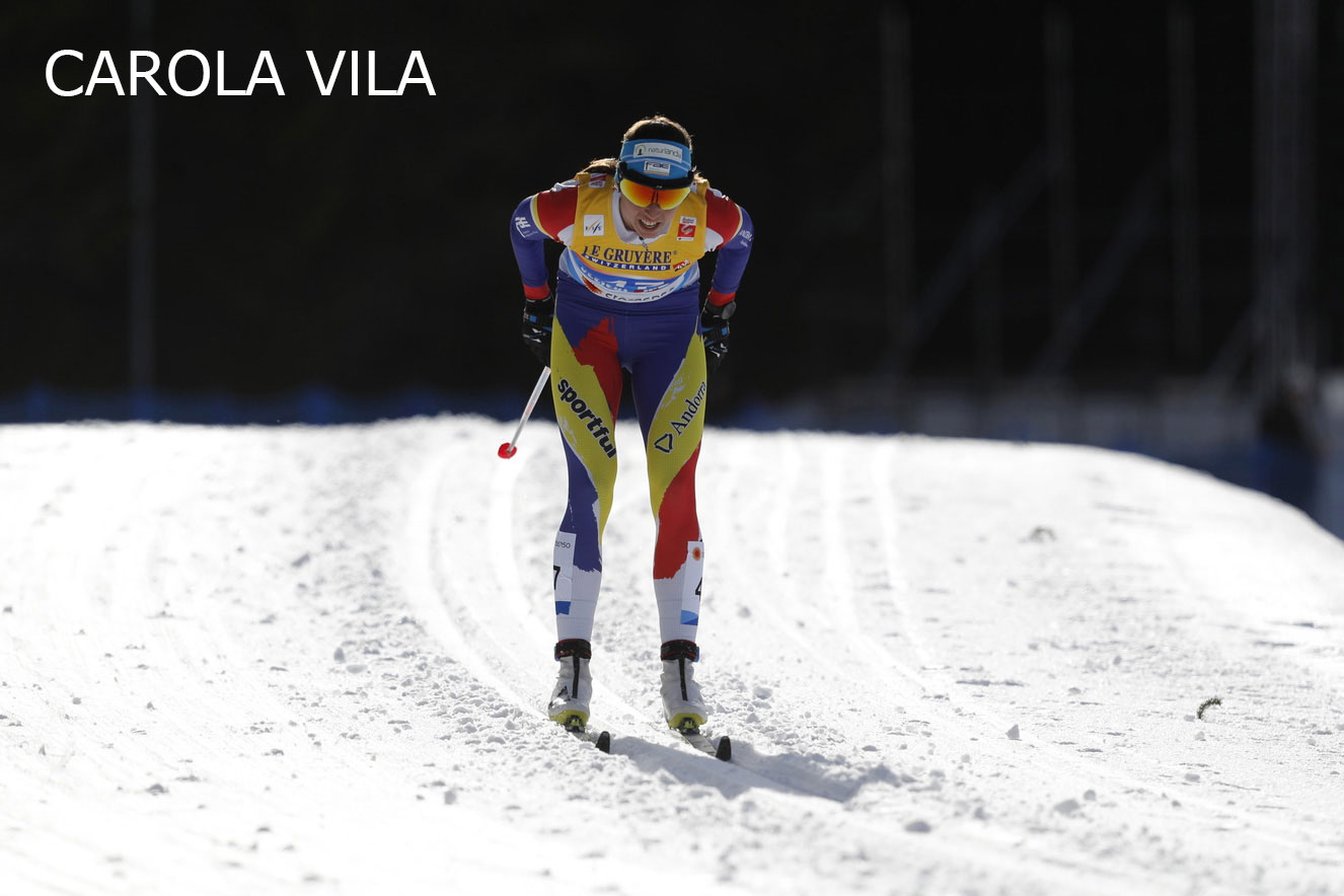 Carola Vila, étudiante à l’UGA. Equipe d’Andorre de ski de fond © Agence Zoom