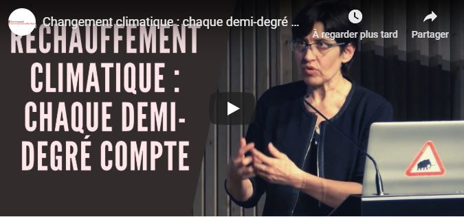 Conférence de Valérie Masson-Delmotte